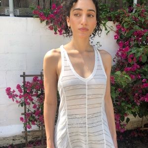 Vintage Havana Size Medium 8 10 White Stripe Top